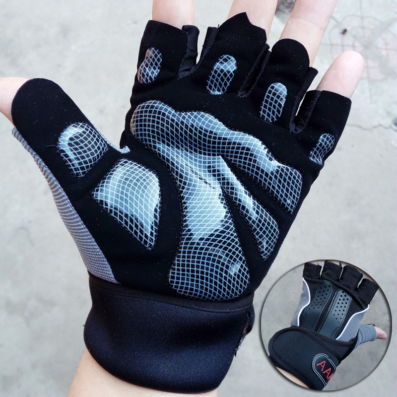 Half Finger Guantes Protective - Workout Glove Gym 评论和价格