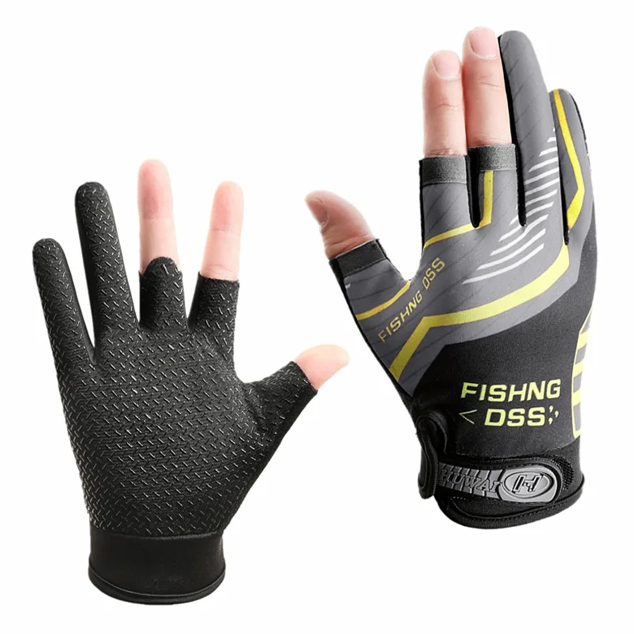 1Pair Luya Fishing Gloves Suns - Cut Resistant Glove 评论和价格