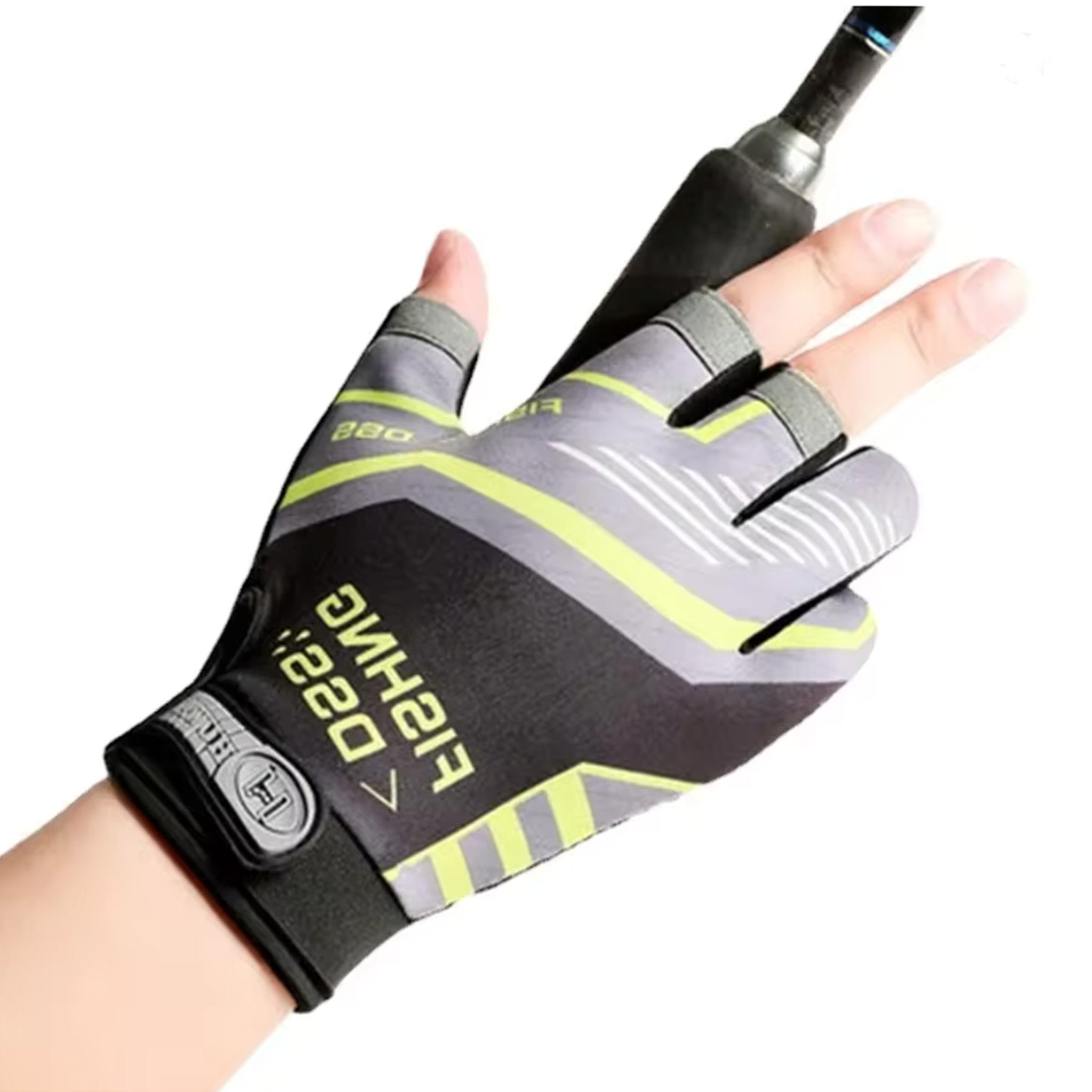 1Pair Luya Fishing Gloves Suns - Cut Resistant Glove 评论和价格